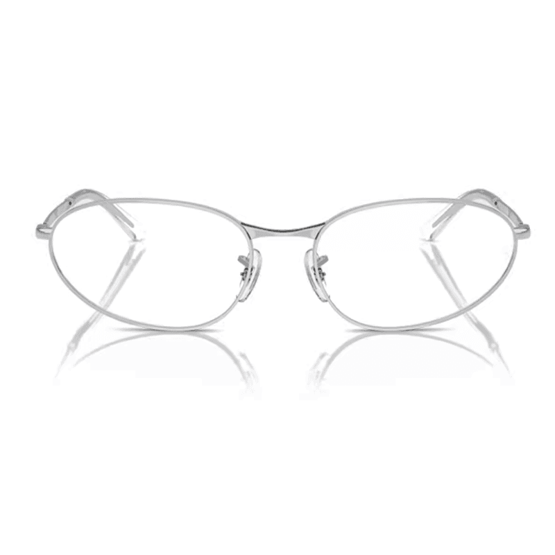 Оправа RayBan Металлические Оправы для очков Унисекс Серебряные - изображение 2