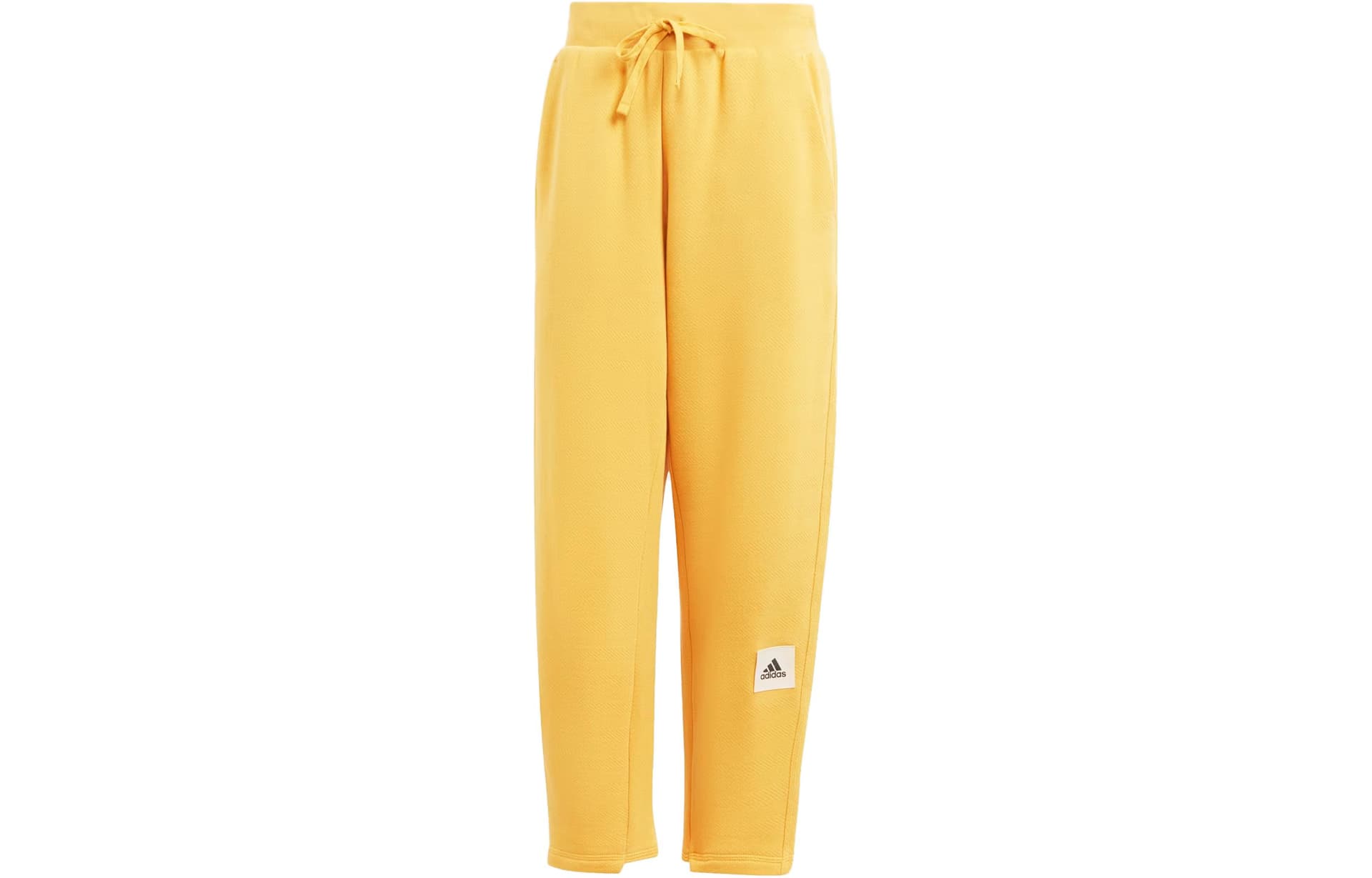 Штаны adidas Lounge French Terry Barrel-Leg Pants Logo - изображение 1
