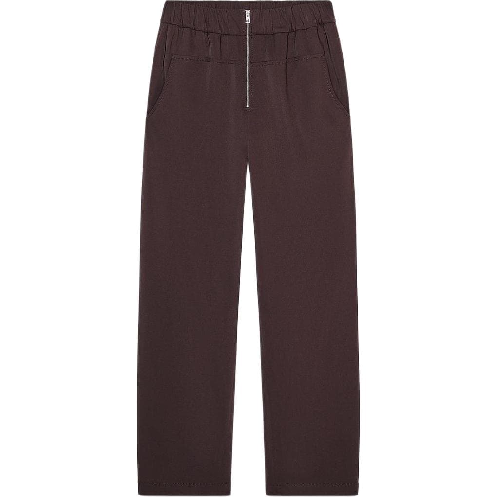 Штаны ZARA ZW Повседневные брюки женские коричневые - изображение 1