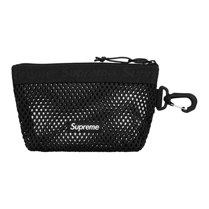 Сумка supreme Полиэфирное волокно Клатч Мини-версия Унисекс Черный - изображение 1