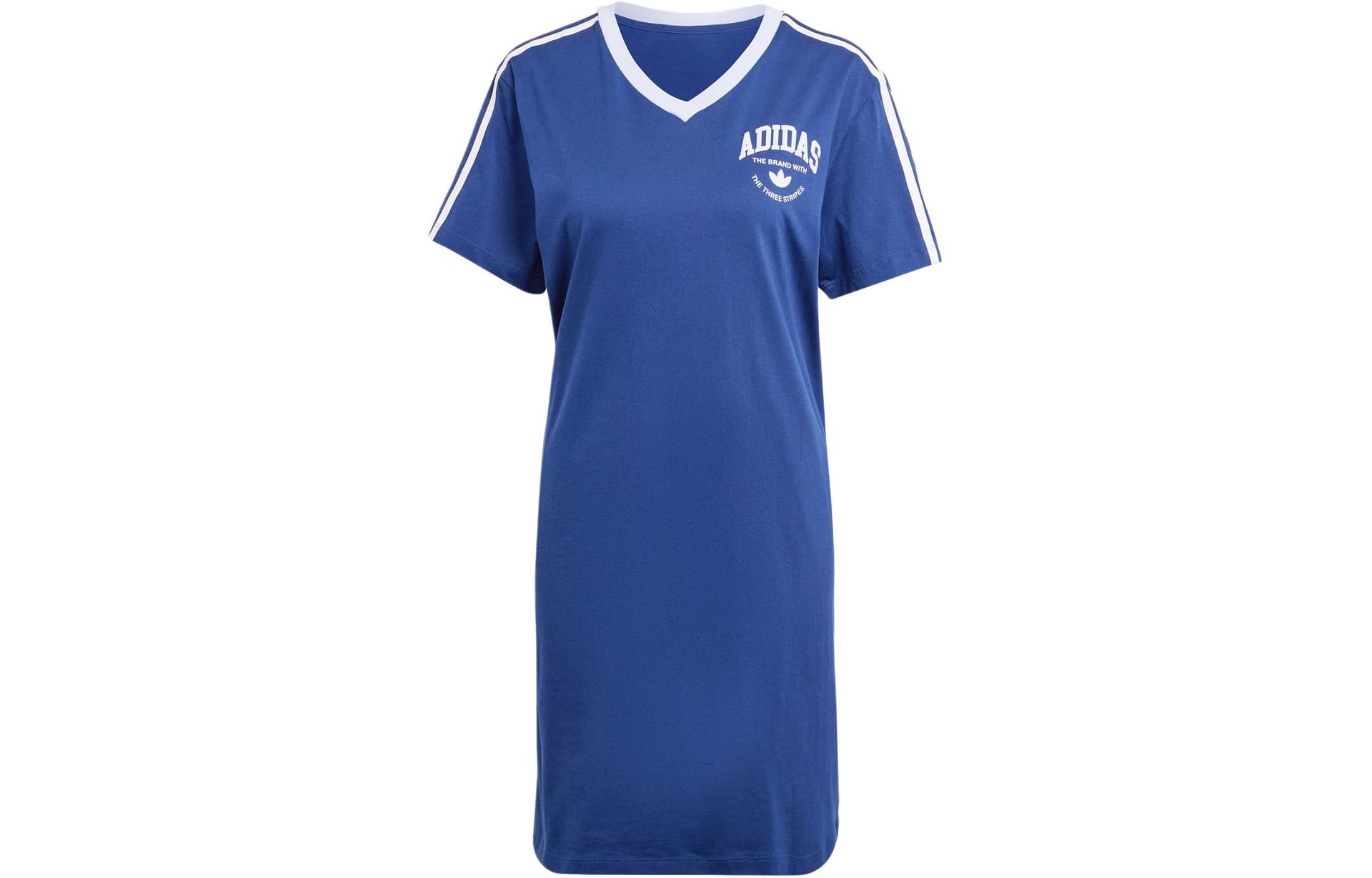 Платье Adidas Originals VRCT Graphic Tee Платье с коротким рукавом Женское Темно-синий - изображение 1