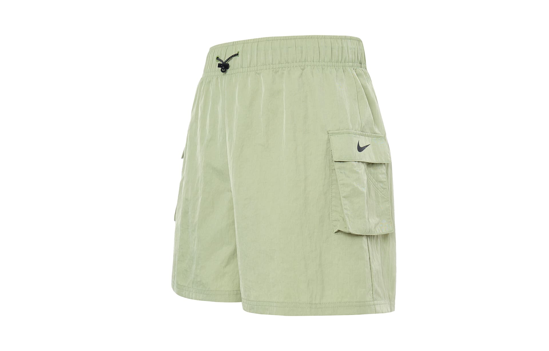 Шорты Nike Sportswear Essentials Масляный Зеленый Женские Повседневные Шорты - изображение 1