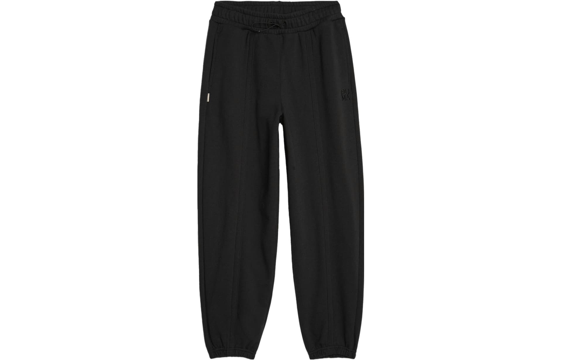 Штаны PUMA Черные Женские Вязаные Тренировочные Брюки - изображение 1