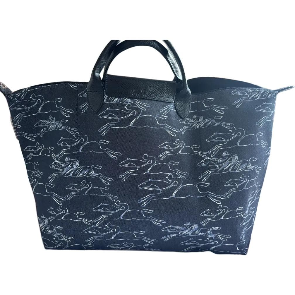 LONGCHAMP Le Pliage Хлопковая Путешественная Сумка Женская Морской Синий - изображение 2