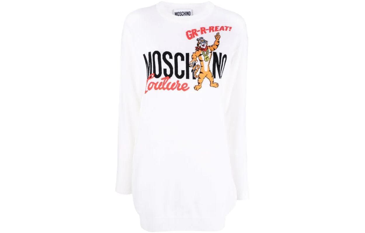 Платье MOSCHINO SS22 Logo - изображение 1