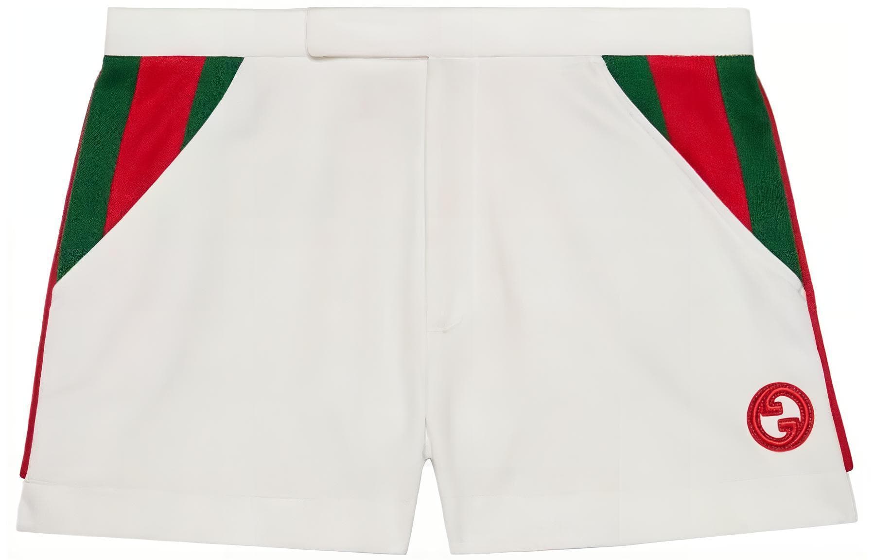 Шорты GUCCI Белые Женские Повседневные Шорты - изображение 1