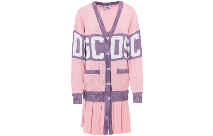 Платье GCDS FW21 LogoV - изображение 1