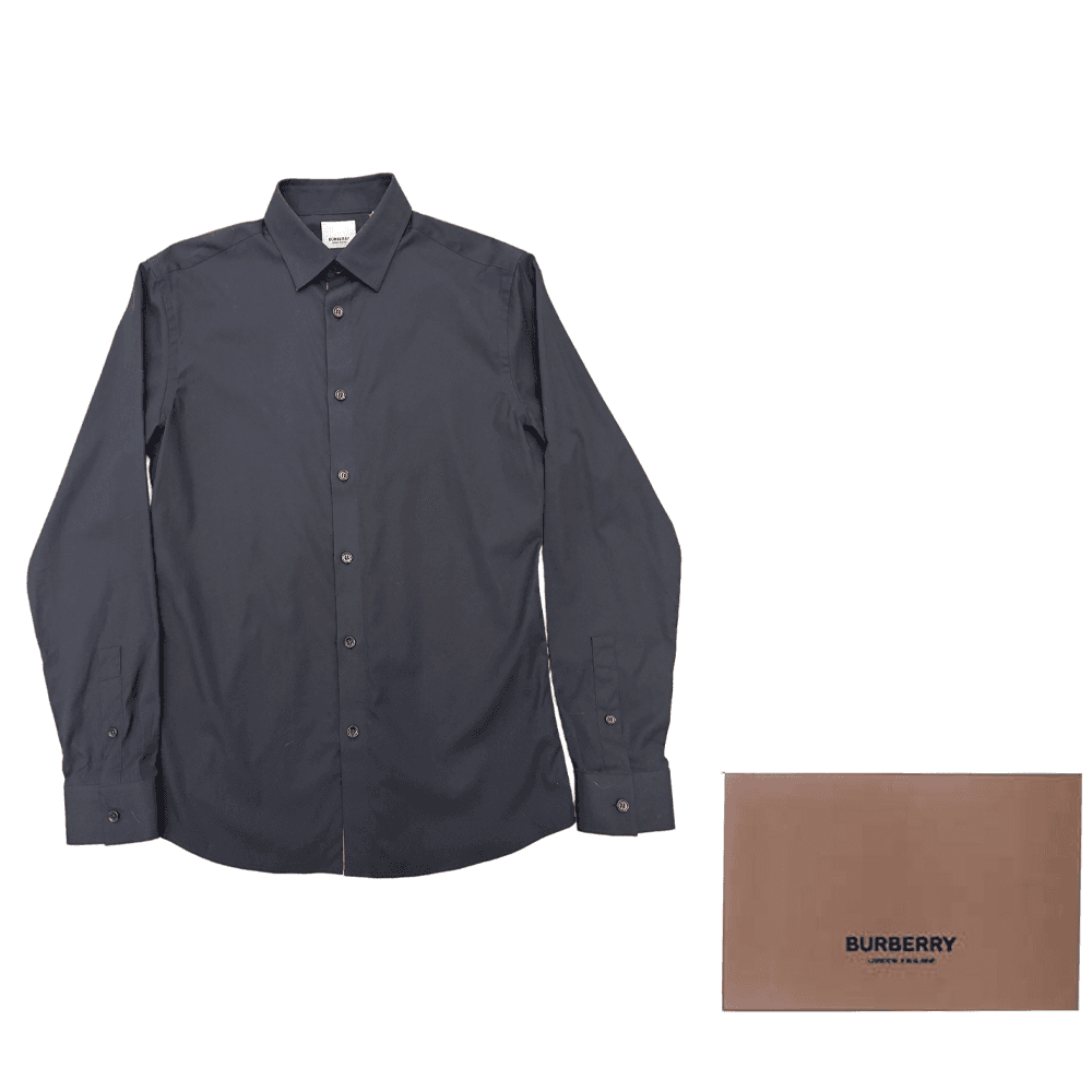 Рубашка Burberry SS24 Рубашка Мужская Черная - изображение 6