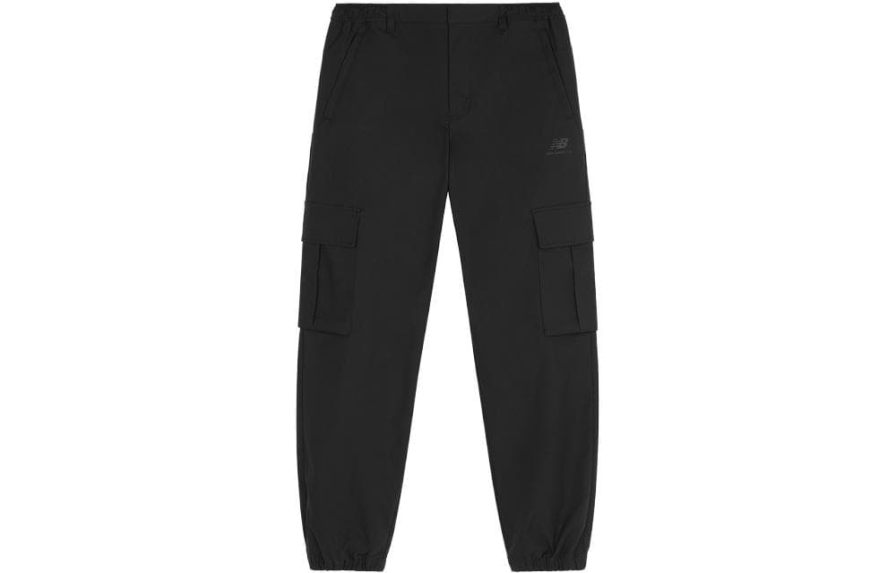 Штаны New Balance Вязаные спортивные брюки женские черные - изображение 1