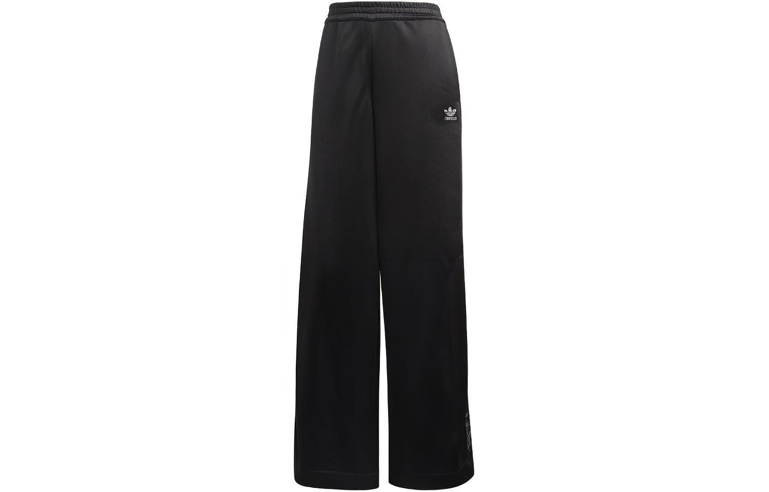 Штаны Adidas Originals Вязаные Спортивные Штаны Женские Черные - изображение 1