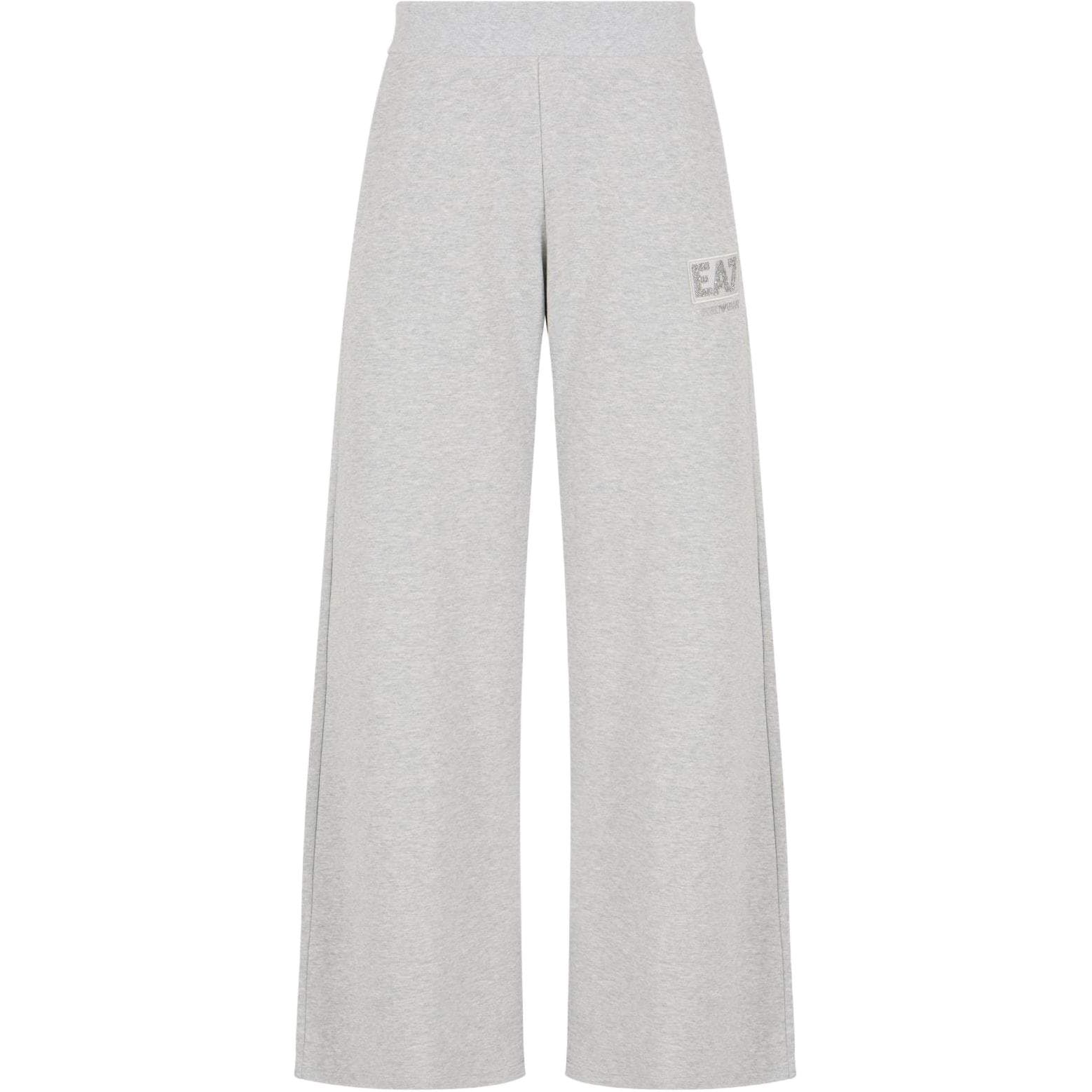 Штаны EMPORIO ARMANI EA7 Повседневные брюки Женские Серый - изображение 1