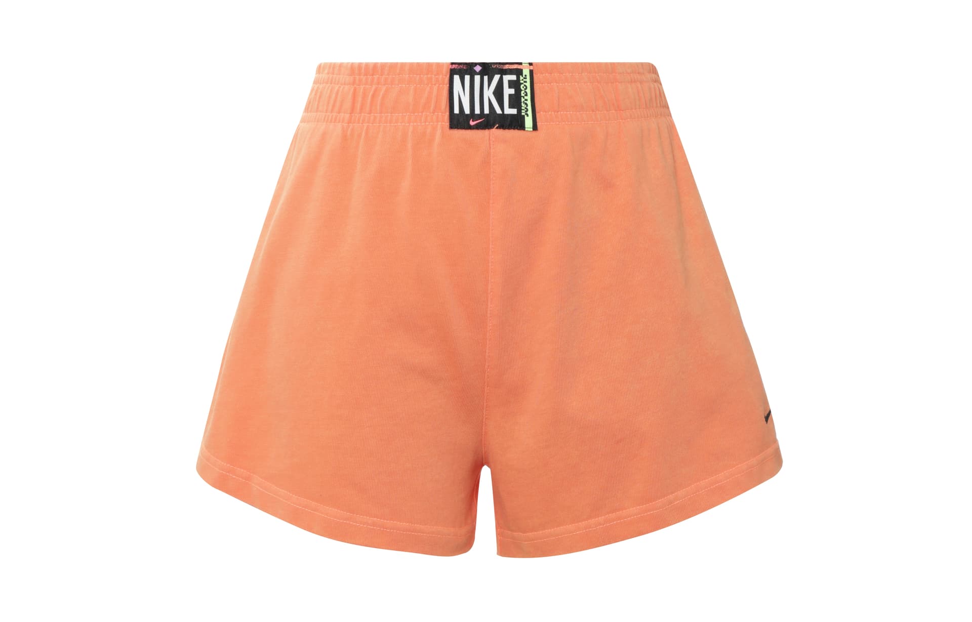 Шорты NIKE Апельсин Женские Повседневные Шорты - изображение 1
