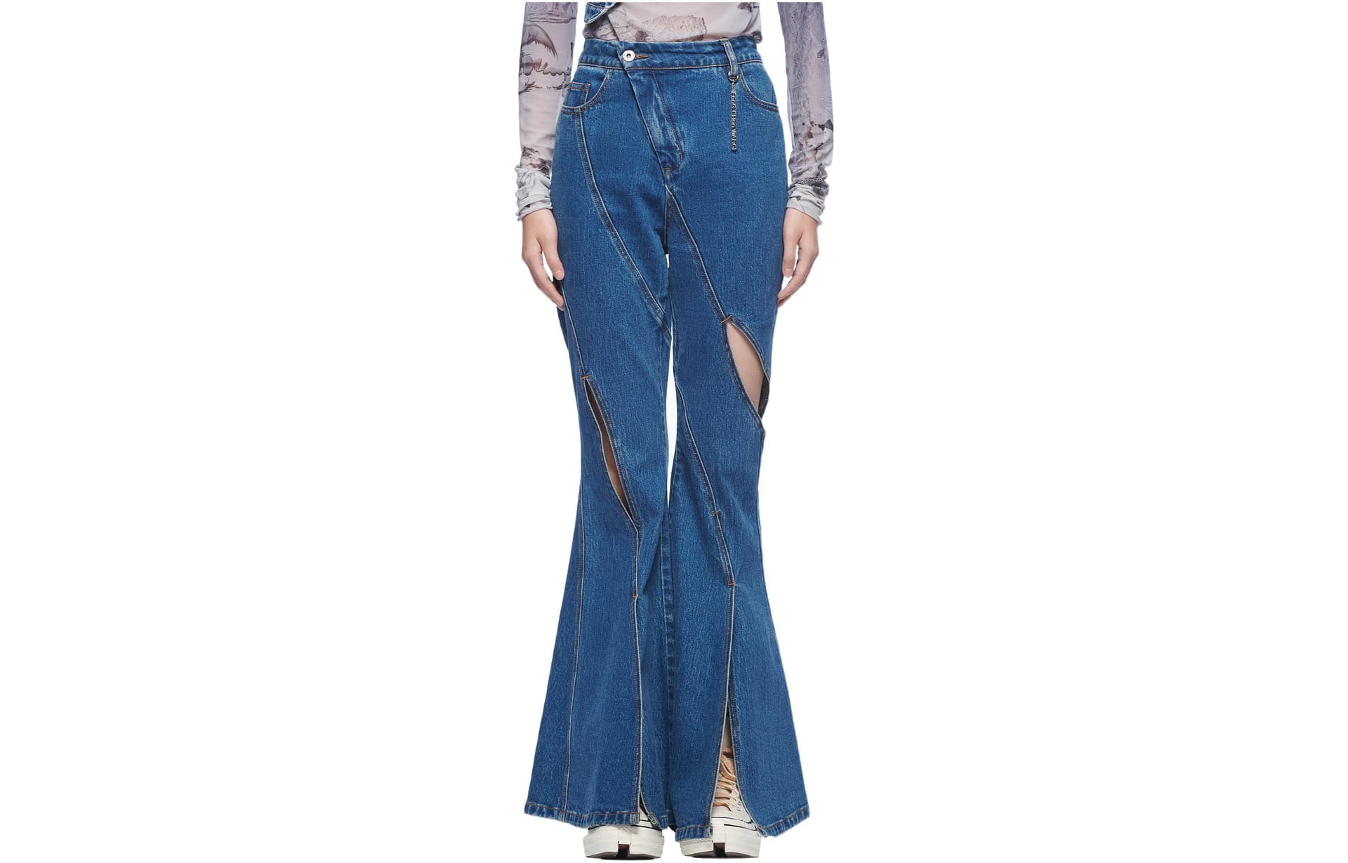 Джинсы FENG CHEN WANG SS22 - изображение 1