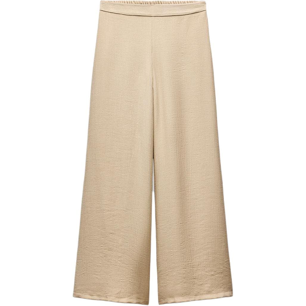 Штаны ZARA Песочный Женские Повседневные Брюки - изображение 1