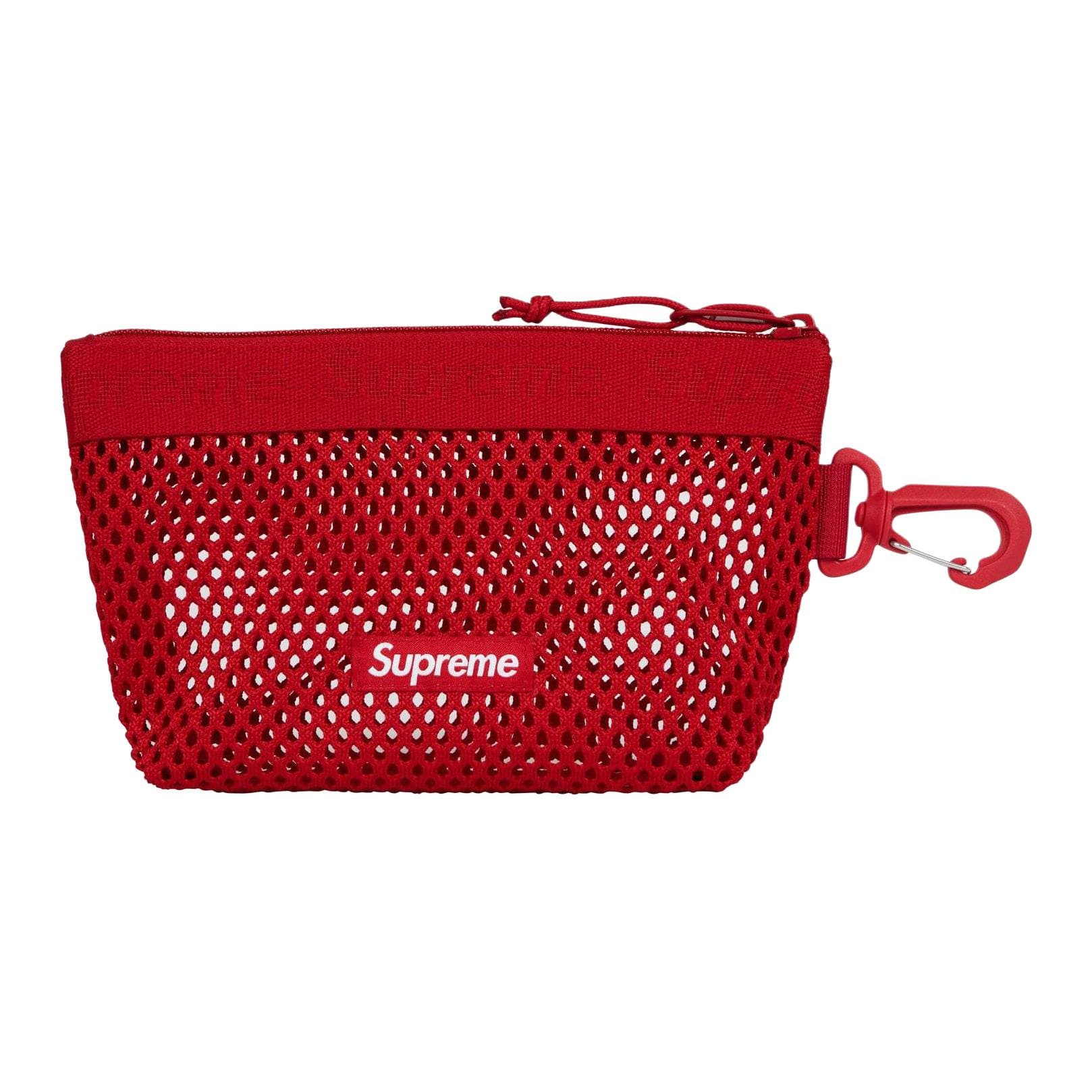 Сумка supreme Полиэфирное волокно Клатч Мини-версия Унисекс Красный - изображение 1