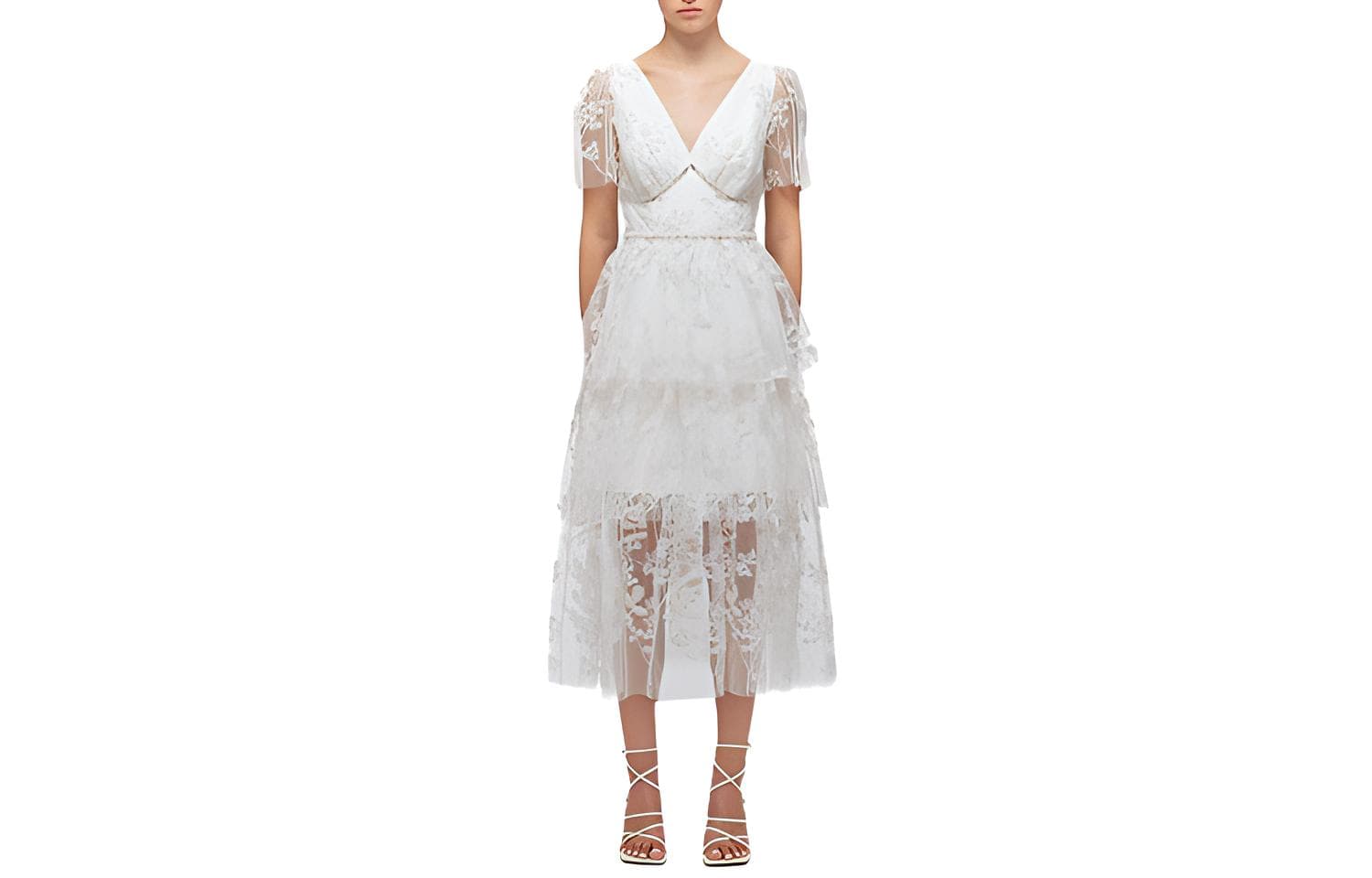 Платье Self-portrait SS22 V - изображение 1