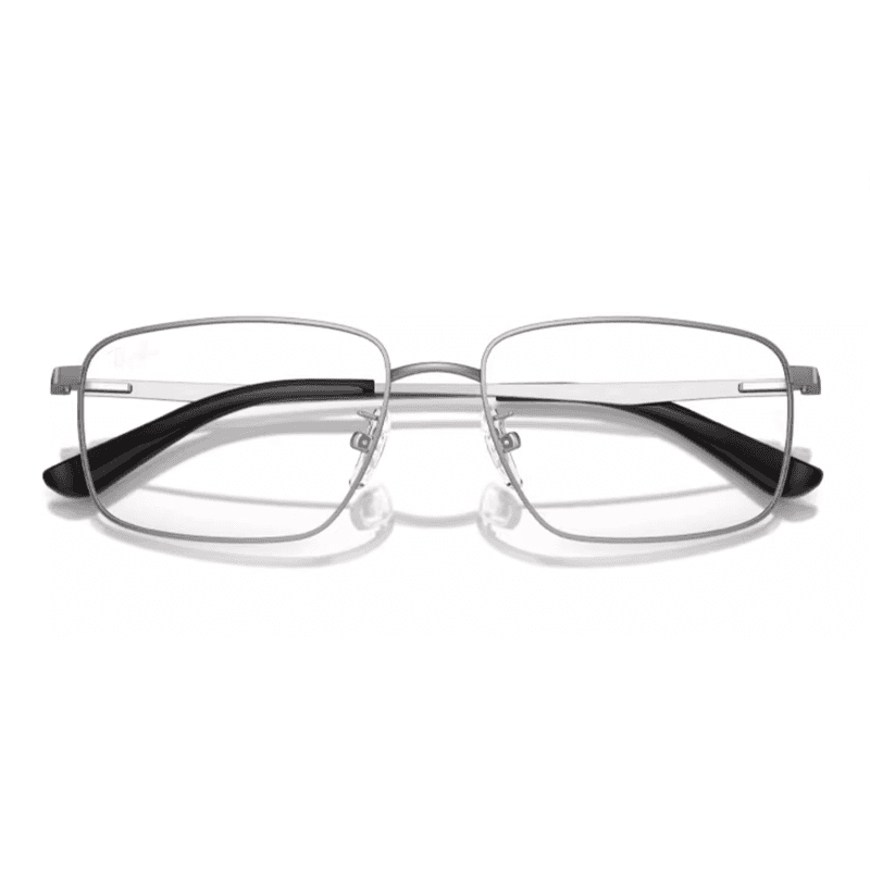 Оправа RayBan Оправа для очков из мужского серебряного сплава с фигурным дизайном - изображение 3