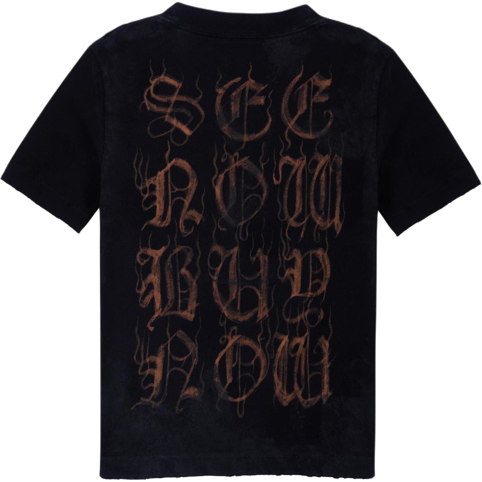 Футболка Balenciaga Abstract Logo T-Shirt Black - изображение 2