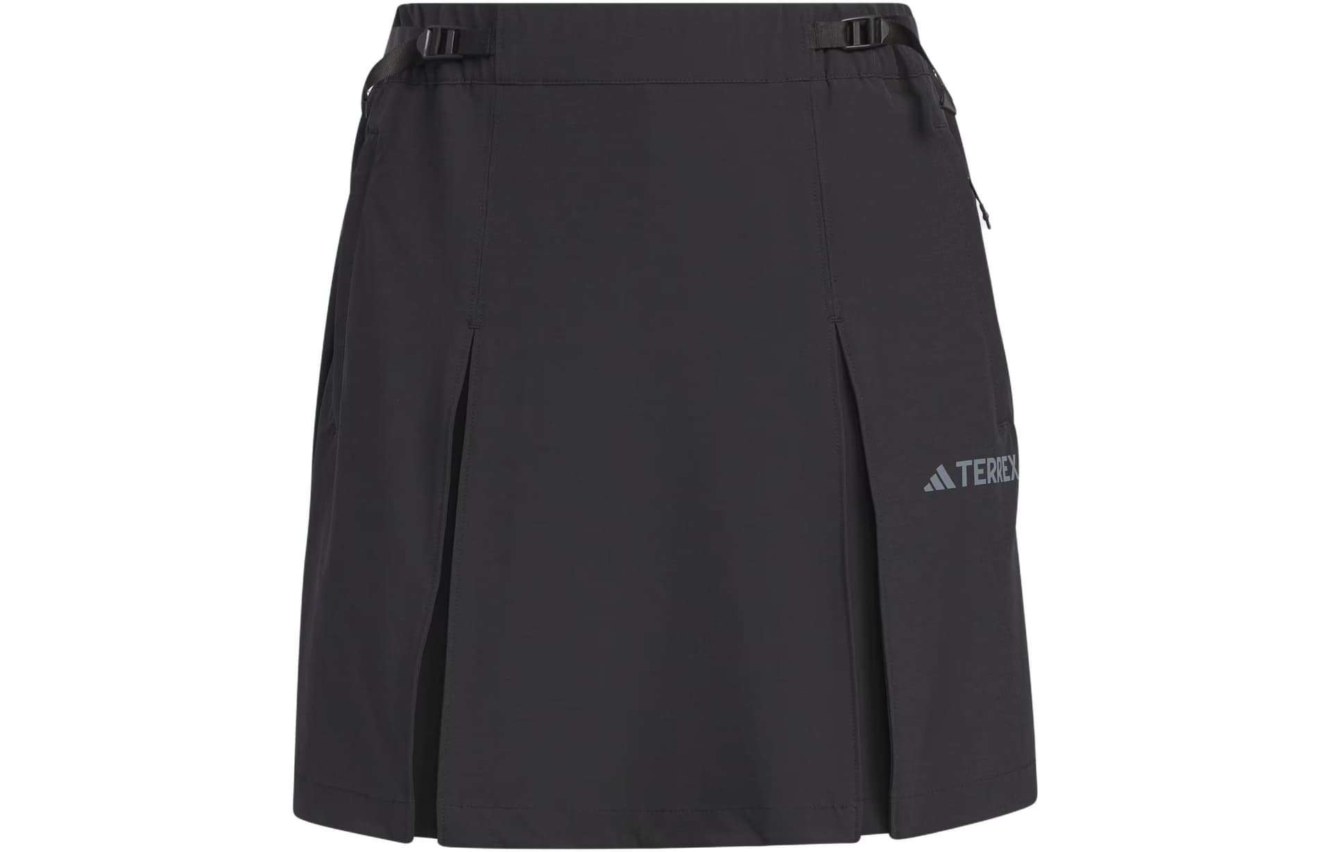 Шорты Adidas AEROREADY 4 WAY Эластичность Шорты-юбка Повседневные шорты Женские Черные - изображение 1