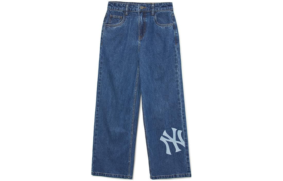 Джинсы MLB New York Yankees Джинсы Женские Синие - изображение 1