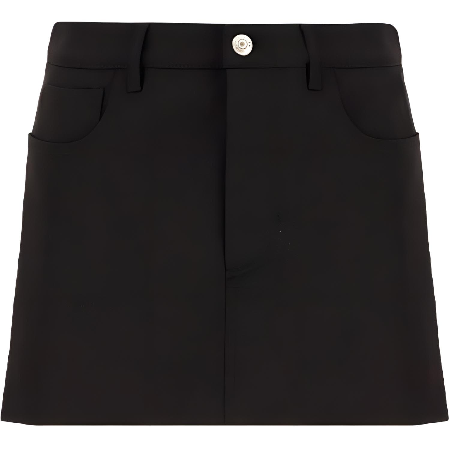 Юбка Balenciaga FW21 Mini Skirt Black - изображение 1