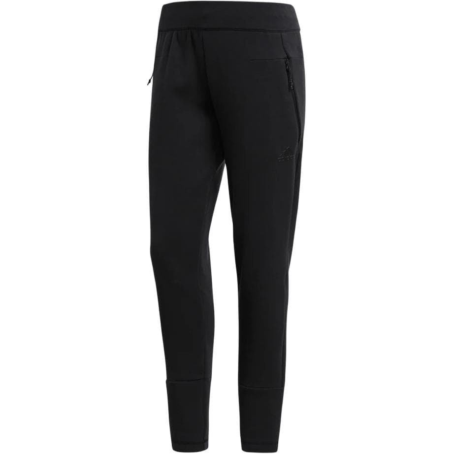 Штаны ADIDAS NEO Вязаные Тренировочные Штаны Женские Черные - изображение 1