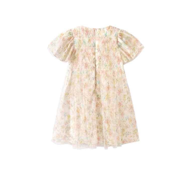 BALABALA Платье SS24 Белый Красный Детское 3-7 лет - изображение 2