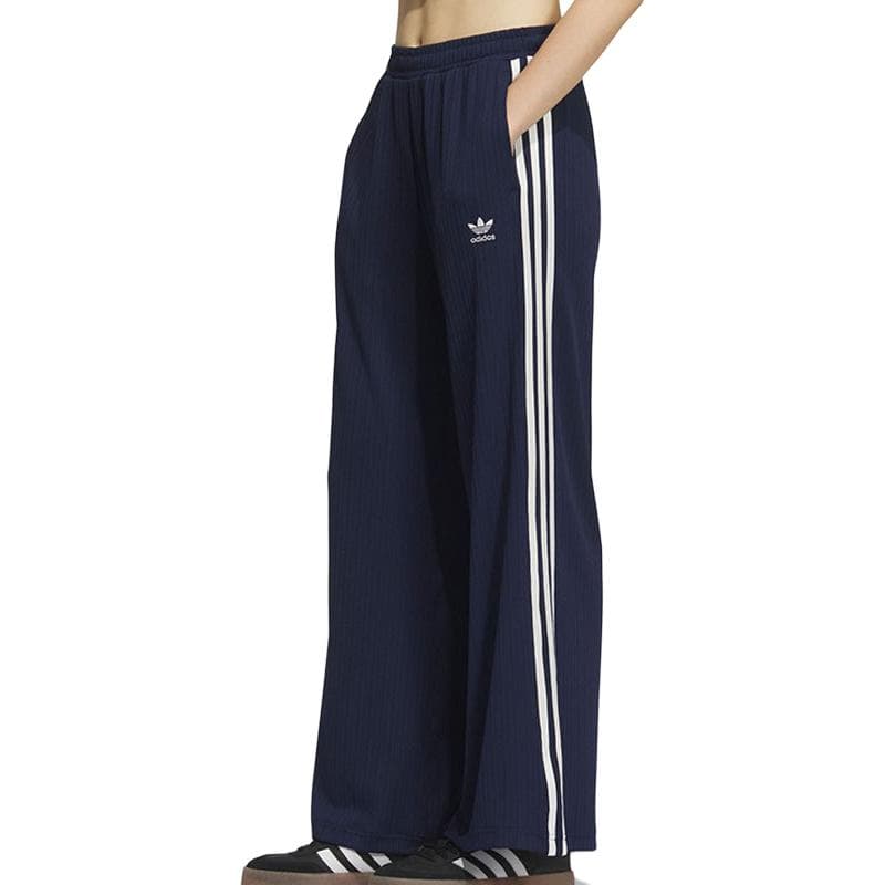 Штаны Adidas Originals Track Вязаные Тренировочные Брюки Женские Темно-Синие - изображение 2