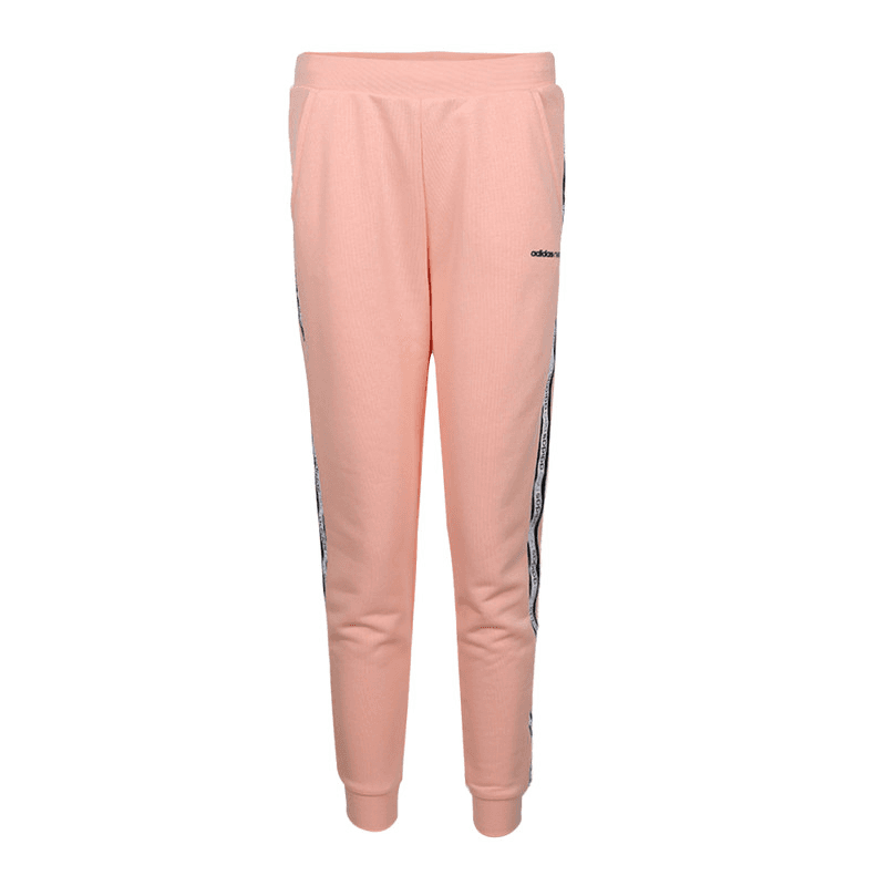 Штаны Adidas Neo Вязаные Спортивные Брюки Женские Розовые - изображение 1