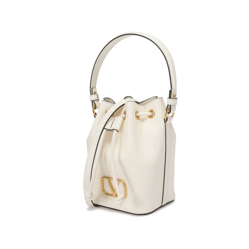 Сумка Valentino VLOGO Signature Bucket Bag Ivory - изображение 3