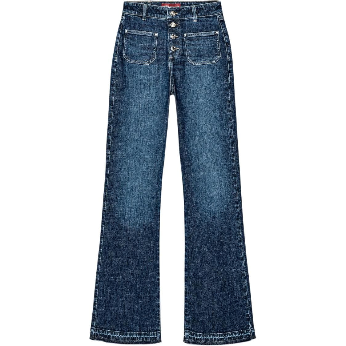 Джинсы ZARA Blue Women's Jeans ZARA Синие Женские Джинсы - изображение 1