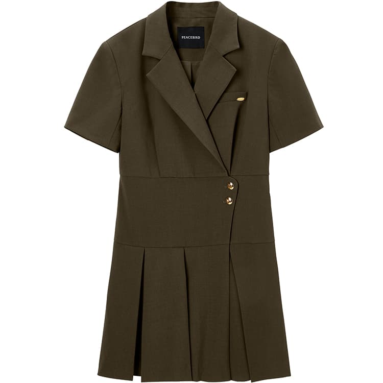 Платье Peacebird Blazer Dress Brown - изображение 1