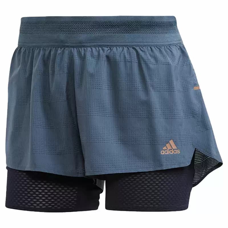 Шорты Adidas HEAT.RDY Короткие Повседневные Шорты Женские Синие - изображение 1