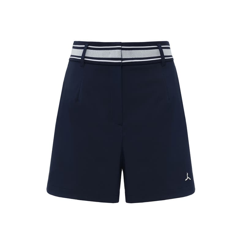 Шорты LI NING 1990 Classic Collection Повседневные шорты Женские Темно-морской синий - изображение 1