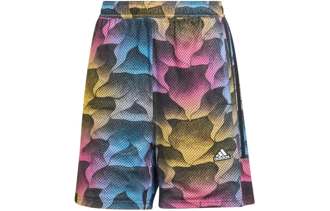 Шорты Adidas TIRO С принтом Сетчатая ткань Летние шорты Повседневные шорты Женские Многоцветные - изображение 1