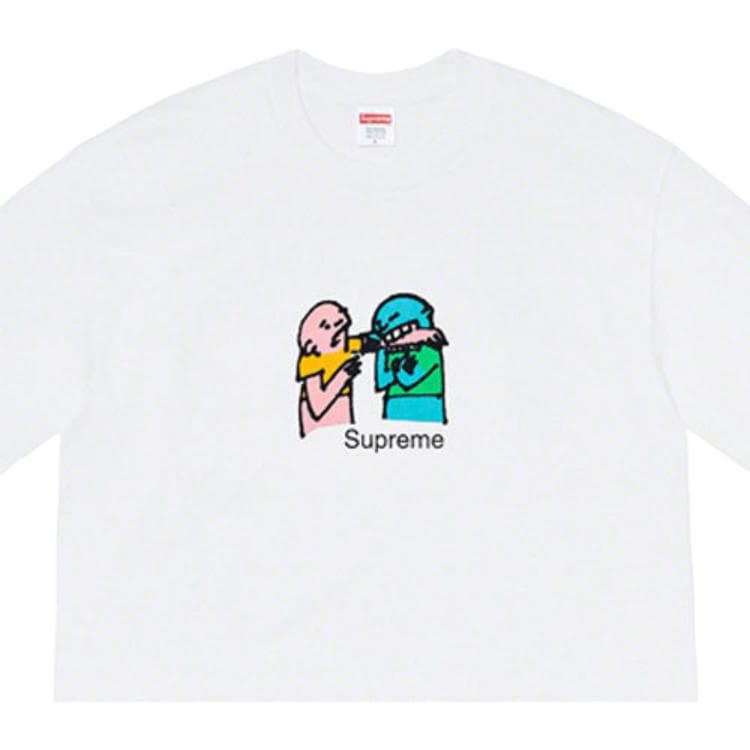 Футболка Supreme Bite Tee White - изображение 2