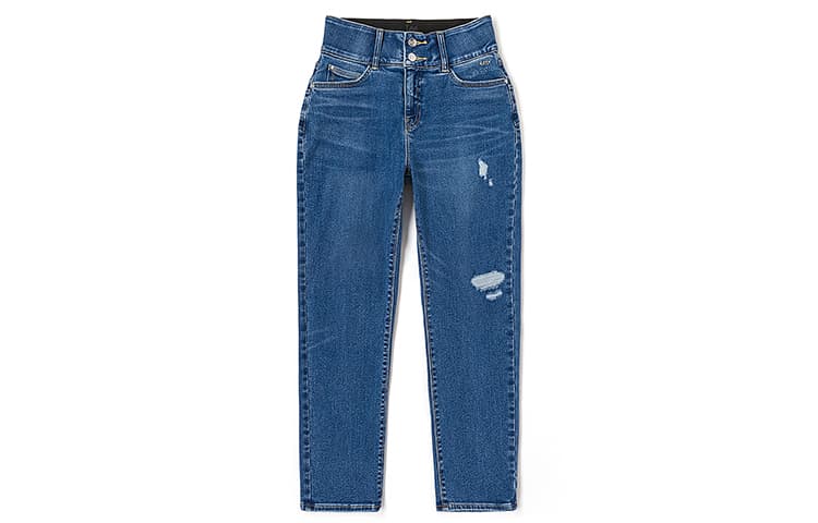 Джинсы Lee Medium Dark Blue Women's Jeans Ли Мид Темно-Синий Женские Джинсы - изображение 1