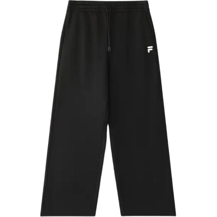 Штаны FILA FUSION FOB Вязаные тренировочные брюки женские глубокий черный - изображение 1