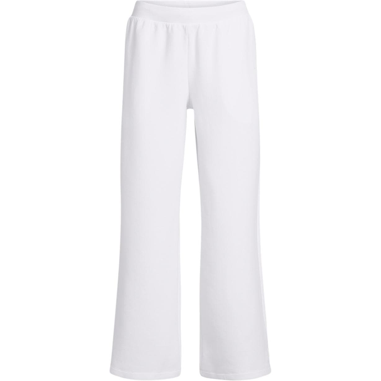 Штаны Under Armour Unstoppable Флис Широкие Брюки Спортивные Трикотажные Штаны Женские Белые - изображение 1