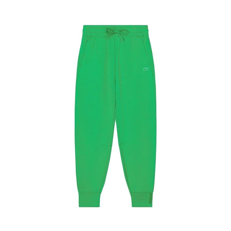 Штаны LACOSTE SS25 Вязаные тренировочные брюки женские цвет бамбуковый зеленый - изображение 1