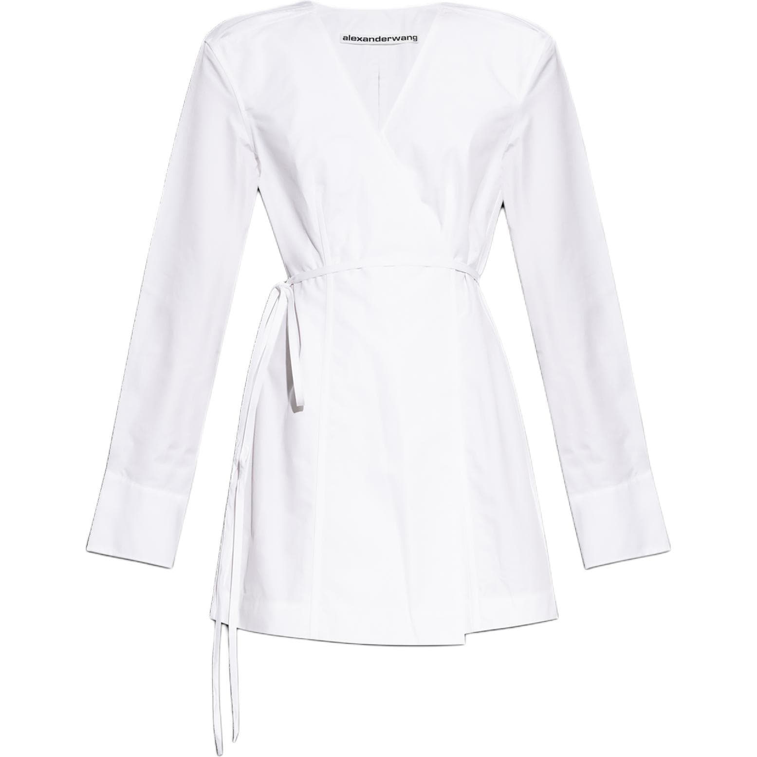 Платье Alexander Wang Длинный Sleeved Платье Women's White - изображение 1