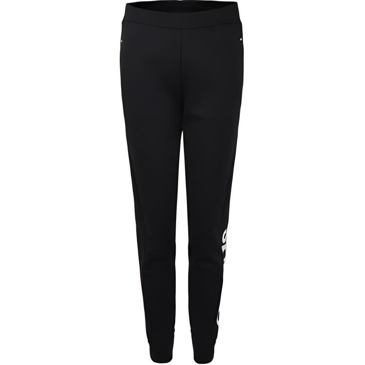 Штаны Adidas Neo Вязаные Спортивные Брюки Женские Черные - изображение 1