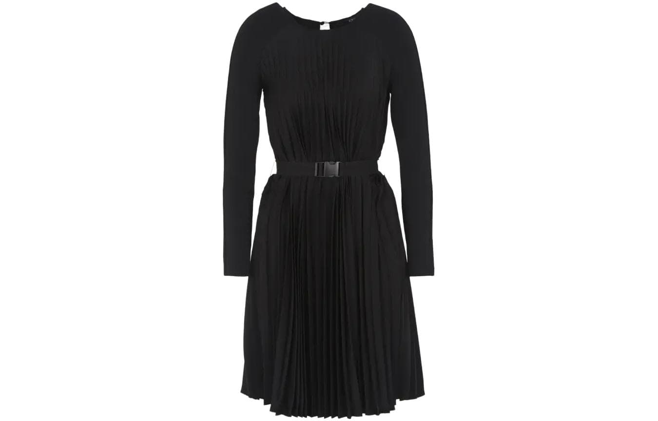 Платье ARMANI EXCHANGEAE FW23 Длинное платье с длинными рукавами для женщин - изображение 1