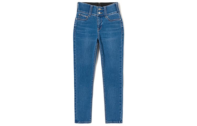 Джинсы Lee Medium Light Blue Women's Jeans Ли Медиум Светло-Синий Женские Джинсы - изображение 1