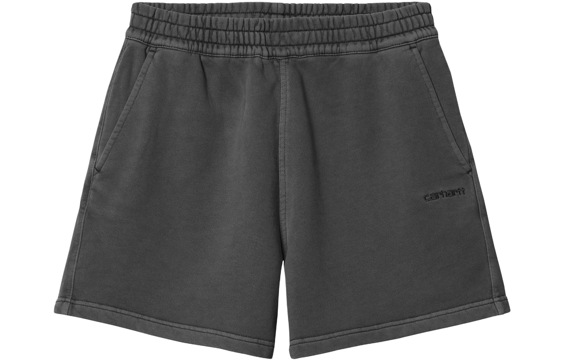 Шорты Carhartt WIP SS24 W' Duster Script SWEAT Короткие Повседневные Шорты Женские Уголь - изображение 1