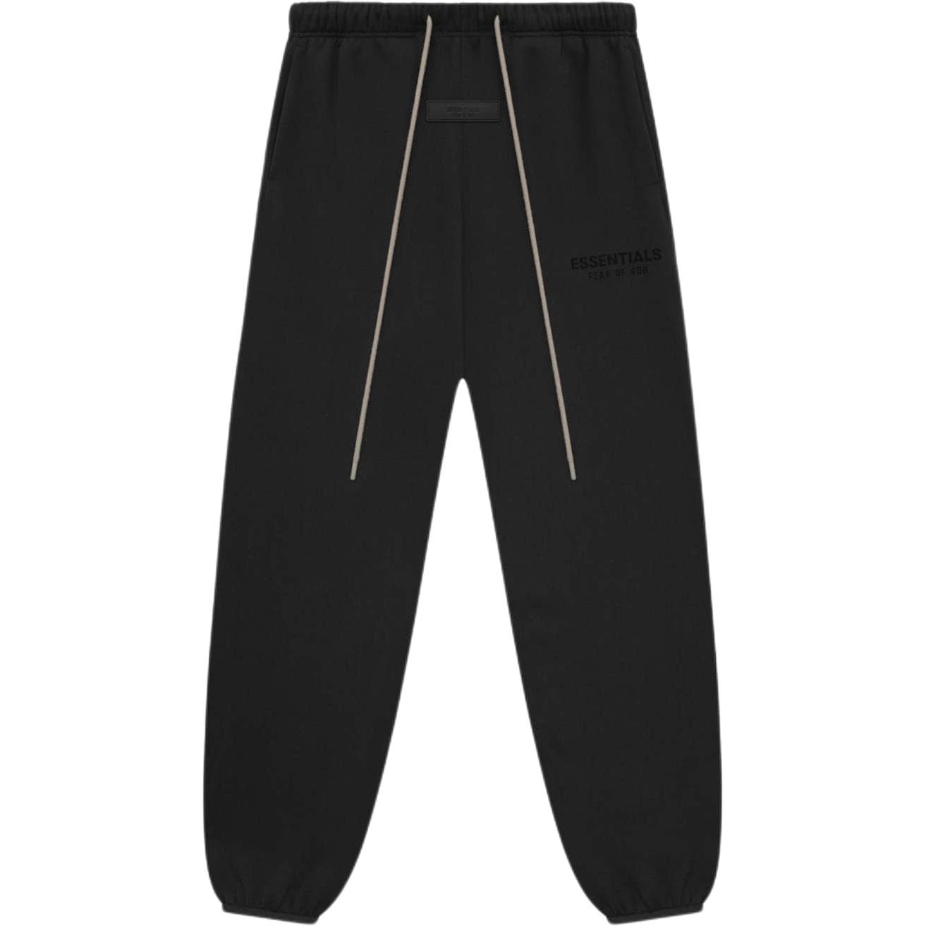 Штаны Fear of God Essentials SS24 WOMENS SWEATPANT LOGO Black - изображение 1