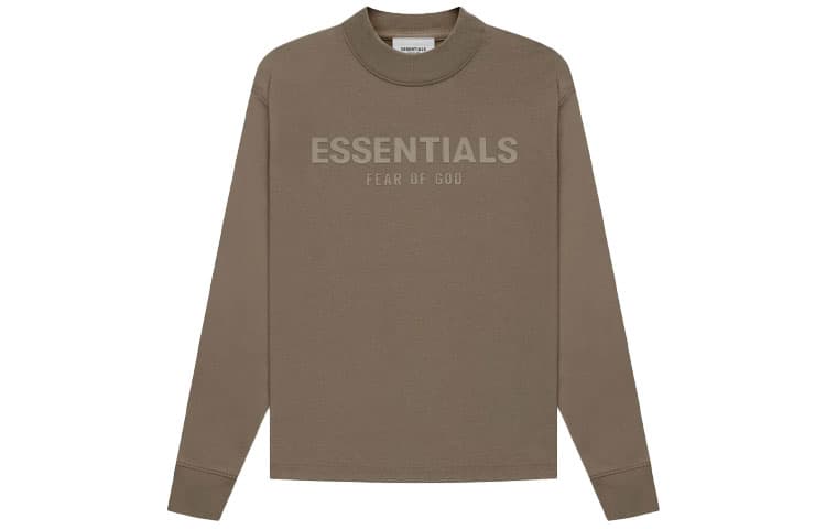 Футболка Fear of God Essentials FW21 Kids LS Tee Harvest T - изображение 1