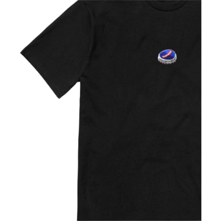 Футболка Supreme FW18 Bottle Cap Tee Black - изображение 2