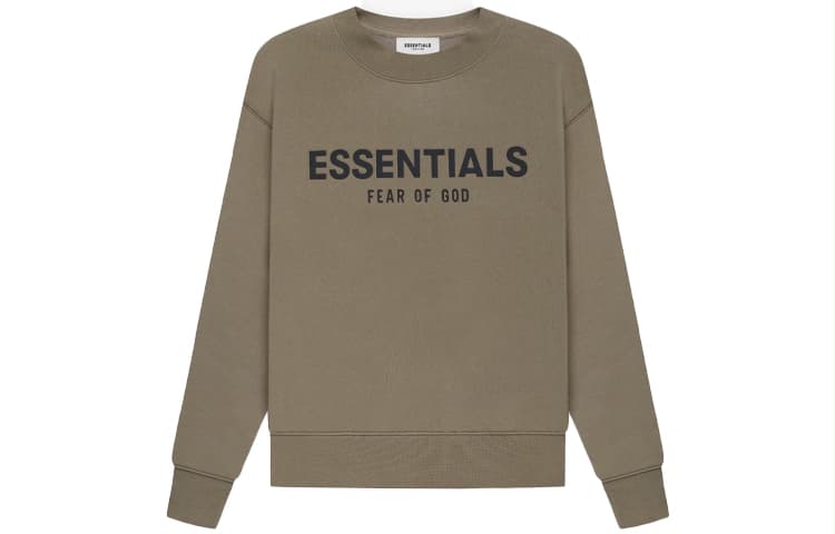 Fear of God Essentials SS21 Kids Pull-Over Crewnec Taupe Logo - изображение 1