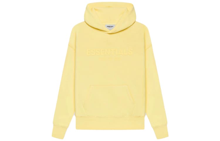 Fear of God Essentials SS21 Kids Pull-Over Hoodie Lemonade Logo - изображение 1